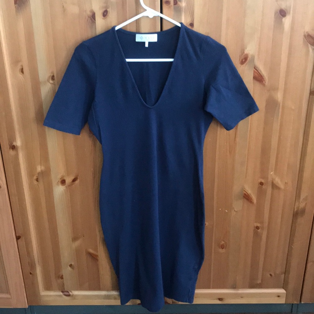 Wayf Navy Blue Dress size Medium